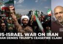 Iran denies Trump’s ceasefire claim, demands guarantees to end war