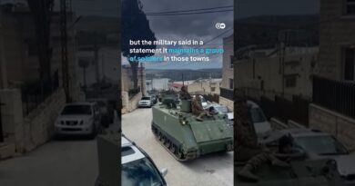 Lebanese military withdraws from border towns amid Israeli offensive | DW News