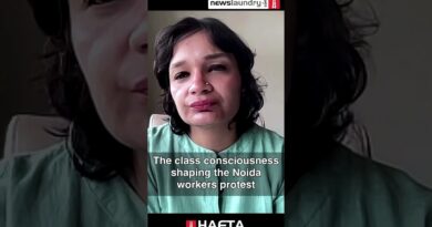Manisha Pande weighs in on the class consciousness overtones of the Noida workers protest.