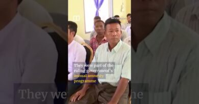 Myanmar frees thousands of prisoners, including former president