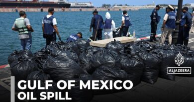 Oil spill fouls Gulf of Mexico coast, Holy Week fishing stalls as cause disputed