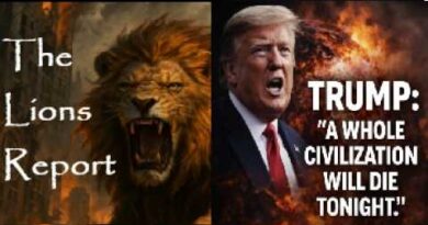 President Threatened Genocide. “A WHOLE CIVILIZATION WILL DIE TONIGHT.” Mannarino