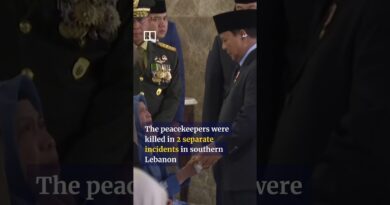 Remains of three Indonesian UN peacekeepers killed in Lebanon return home