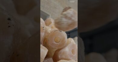 This is how workers process #Himalayan pink #salt. #mining