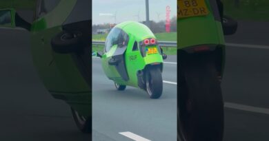 This motorcycle turns heads on the European highways🏍️👀