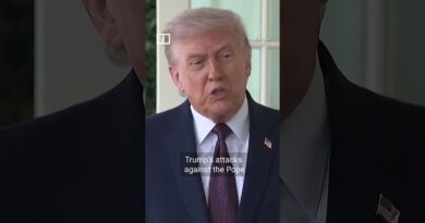 Trump posts image of Jesus hugging him amid row with pope over Iran war