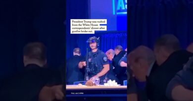Trump Safe After Shooting at White House Correspondents’ Dinner