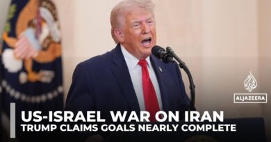 Trump says US to ‘finish Iran job’ soon as strategic objectives near completion