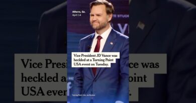 Vance Replies to Heckling at Turning Point Event, Pushes Back Against Pope