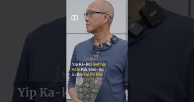 A final message for a Tai Po fire victim from her husband