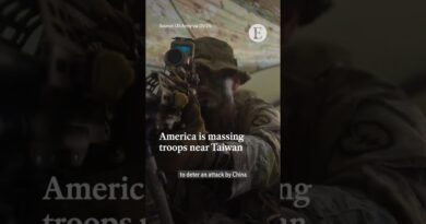 America is massing troops near Taiwan