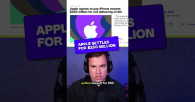 Apple settles for $250 million #Vergecast
