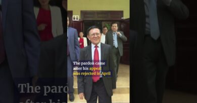 Cambodia’s Hun Sen pardons detained opposition leader