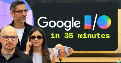 Google I/O 2026 keynote in 35 minutes