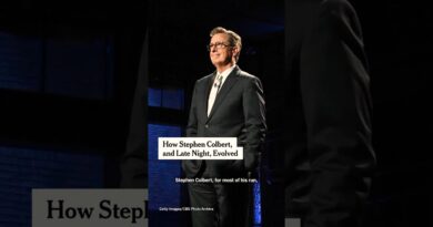 How Stephen Colbert, and Late Night, Evolved