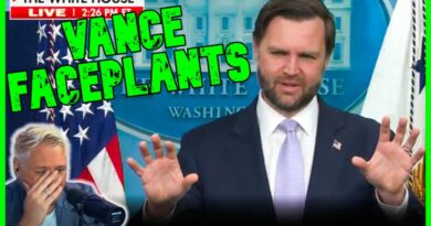 JD Vance CRUMBLES & FACEPLANTS In Press Conference VIRAL HUMILIATION | The Kyle Kulinski Show