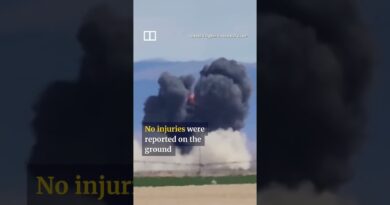 Mid-air collision at Idaho air show downs two US Navy fighter jets