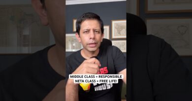 Modi warns of war impact; wants middle class to sacrifice (but not neta class?) #usiran #iranattack
