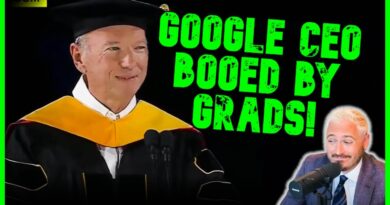 MUST WATCH: Graduating College Kids MASS BOO AI In Google CEO Speech