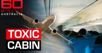 The secret health risk hidden inside an aeroplane cabin | 60 Minutes Australia