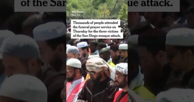 Thousands Honor 3 Men Who Died Protecting Mosque Worshipers