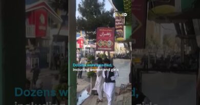Afghan security officials crack down on women’s rights protest | DW News