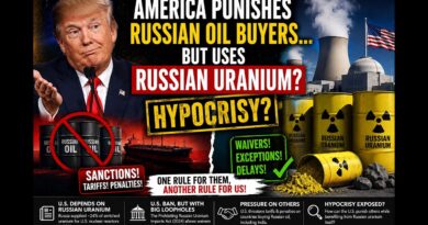 America Punishes Russian Oil Buyers, While Using Russian Uranium?