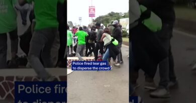 Arrests at protest against paving Nairobi national park | DW News