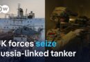 British commandos abseil onto sanctioned oil tanker in English Channel | DW News