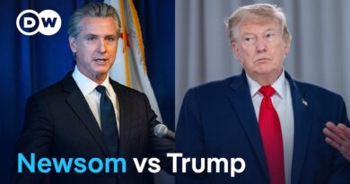California governor accuses Trump of targeting his wife and family | DW News