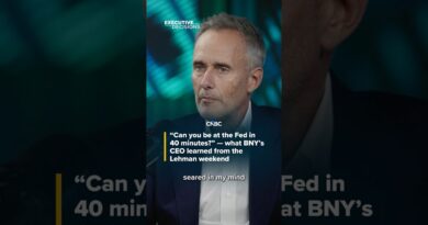 “Can You Be at the Fed in 40 Minutes?” – What BNY’s CEO learned from the Lehman Weekend