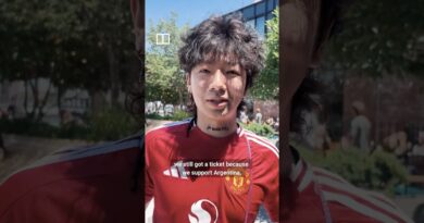 Chinese superfans at the World Cup