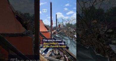 Deadly blast in Myanmar village kills at least 45