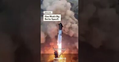 Elon Musk’s Big Bet for SpaceX