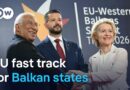EU leaders tell Balkan leaders they will speed up enlargement plans | DW News