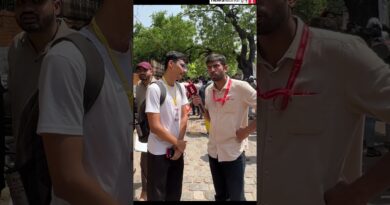 First at the Pune protest, now in Delhi. Meet Tanmay, a Marshall volunteer at the CJP protest.