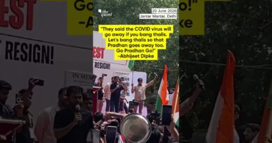 “Go Pradhan Go!”: Abhijeet Dipke at Cockroach Janta Party Protest | The Quint