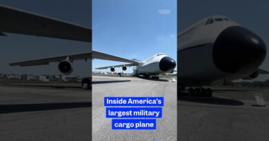 Here’s a look inside the only #C5Galaxy #plane on public display in the world. #militaryaircraft
