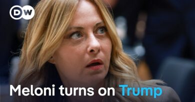 Italy’s Meloni fires back after Trump says she ‘begged’ for photo | DW News