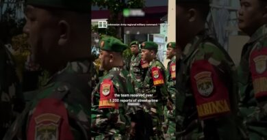 Jakarta deploys troops for street-crime crackdown