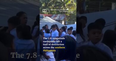 ‘Many buildings damaged’ as 7.8-magnitude earthquake shakes southern Philippines