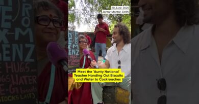 Meet the ‘Aunty National’ Teacher Handing Out Biscuits and Water to Cockroaches | The Quint