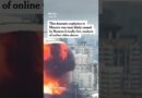 Moscow Refinery Blast May Have Been Caused by Friendly Fire, Video Suggests