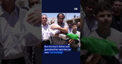 Palestinian family buries baby killed in the West Bank | DW News