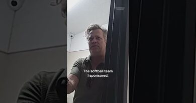 Police #bodycam footage shows the moments after the CEO of #Domo crashed his BMW into a mailbox.