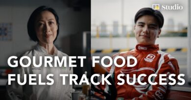 Racing driver’s healthy diet fuels success