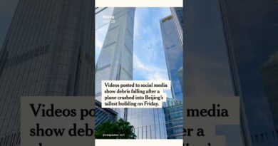 Small Plane Crashes Into Tallest Building in Beijing