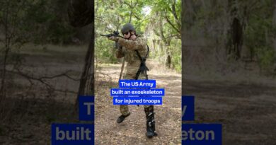 The #USArmy built a portable #exoskeleton for wounded troops no longer able rely on quick #rescues.