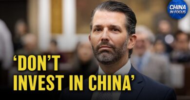 Trump Jr.: Don’t Invest in China; American Journalist Spies for China | China in Focus