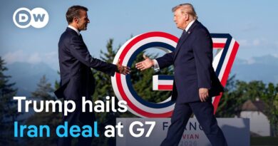 Trump predicts ‘great things’ from Iran deal as he arrives at G7 | DW News
